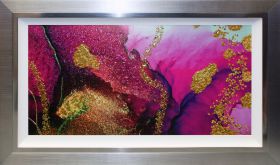 TABLEAUX ART LIQUIDE – Créateur de tableaux contemporains haut de gamme pour une décoration murale unique et raffinée. Cette œuvre a été embellie par l’artiste grâce à la résine appliquée sur le verre qui accentue la profondeur et le dynamisme du tableau. Cette œuvre est agrémentée de véritables cristaux qui lui donnent un éclat unique. Chaque œuvre est faite à la main et possède son certificat d’authenticité