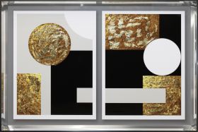 TABLEAUX ART LIQUIDE – Créateur de tableaux contemporains haut de gamme pour une décoration murale unique et raffinée. Cette œuvre a été embellie par l’artiste grâce à la résine appliquée sur le verre qui accentue la profondeur et le dynamisme du tableau. Cette œuvre est agrémentée de véritables cristaux qui lui donnent un éclat unique. Chaque œuvre est faite à la main et possède son certificat d’authenticité