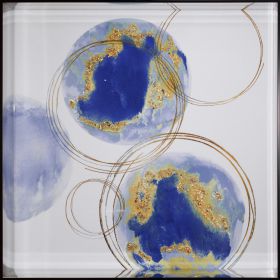 TABLEAUX ART LIQUIDE – Créateur de tableaux contemporains haut de gamme pour une décoration murale unique et raffinée. Cette œuvre a été embellie par l’artiste grâce à la résine appliquée sur le verre qui accentue la profondeur et le dynamisme du tableau. Cette œuvre est agrémentée de véritables cristaux qui lui donnent un éclat unique. Chaque œuvre est faite à la main et possède son certificat d’authenticité