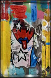 TABLEAUX ART LIQUIDE – Créateur de tableaux contemporains haut de gamme pour une décoration murale unique et raffinée. Cette œuvre a été embellie par l’artiste grâce à la résine appliquée sur le verre qui accentue la profondeur et le dynamisme du tableau. Cette œuvre est agrémentée de véritables cristaux qui lui donnent un éclat unique. Chaque œuvre est faite à la main et possède son certificat d’authenticité
